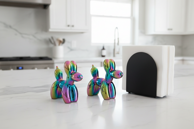 Balloon Dog Salt & Pepper Shakers