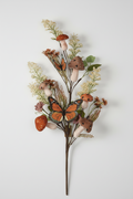Mushroom Butterfly Floral Spray on its own — 32 inches, so you can see every stem before styling