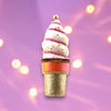 Pink & Gold Swirl Ice Cream Cone Party Decoration