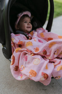 Pan Dulce Muslin Swaddle Blanket