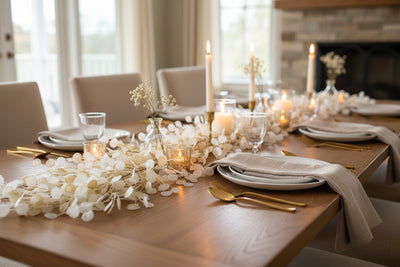 Silver Dollar Eucalyptus Garland | 5.5' Fabric Botanical Accent