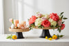 Woven Pedestals with Metal Base — Set of 2 Artisan Display Risers